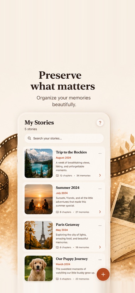 My Life & Adventures: preserving memories